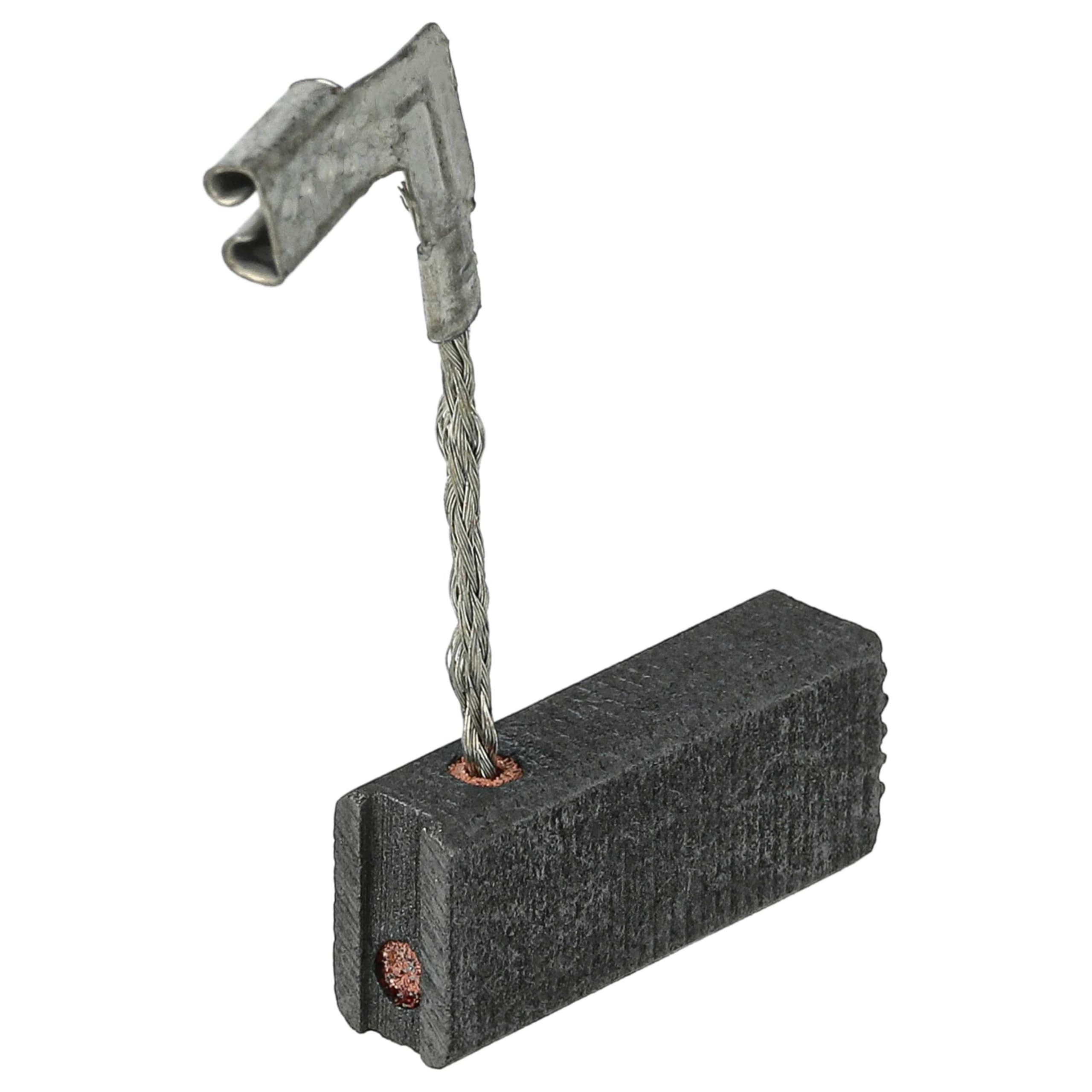Lot De 2 Balais De Charbon 4,9 X 7,95 X 15 Mm – Compatibles Bosch PBH 3000-2 FRE – Avec Ressorts Et Plaques