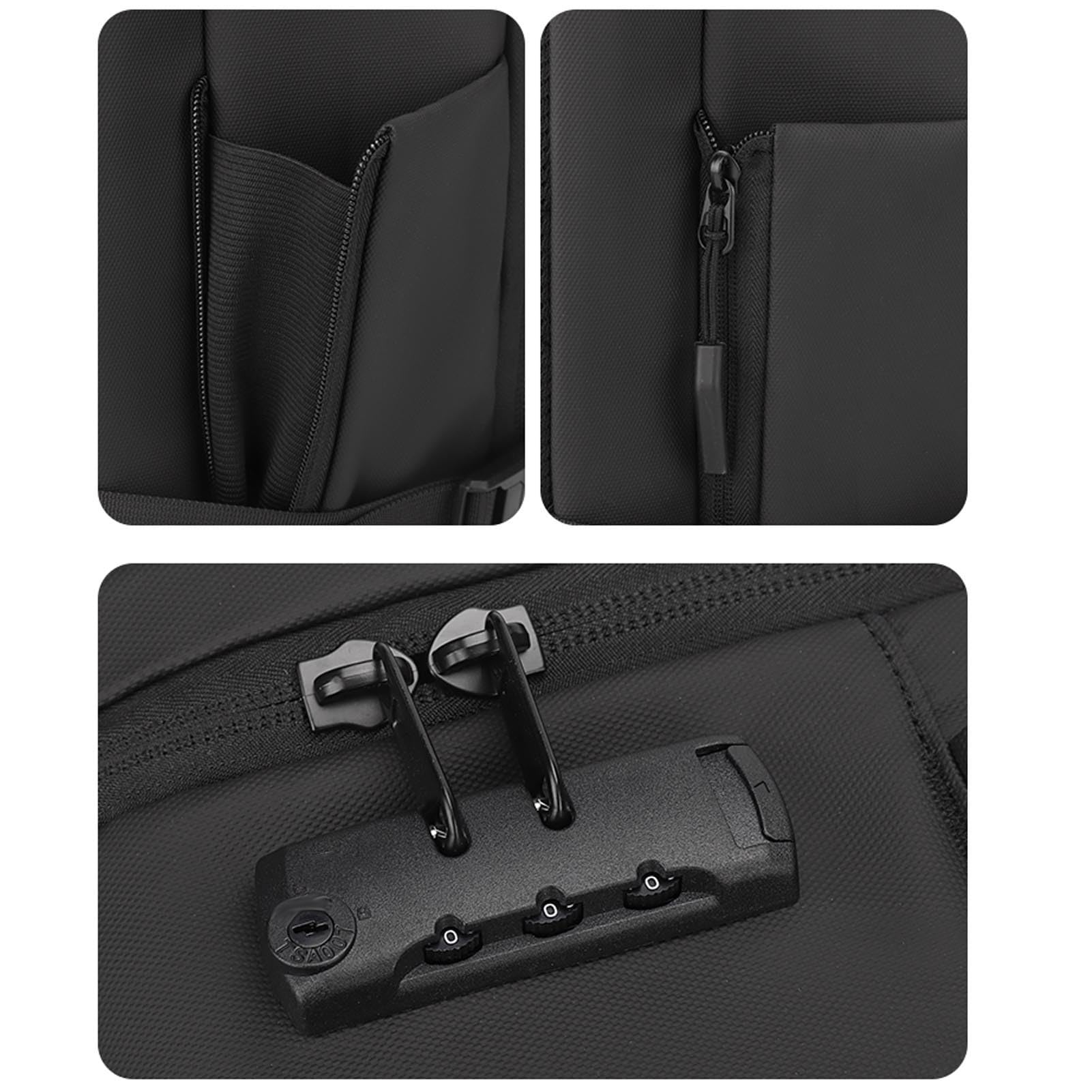 Fabater Zaino Sottovuoto Zaino da Lavoro Espandibile per Laptop Resistente All'acqua per Viaggiatori e Professionisti, 40 Litri