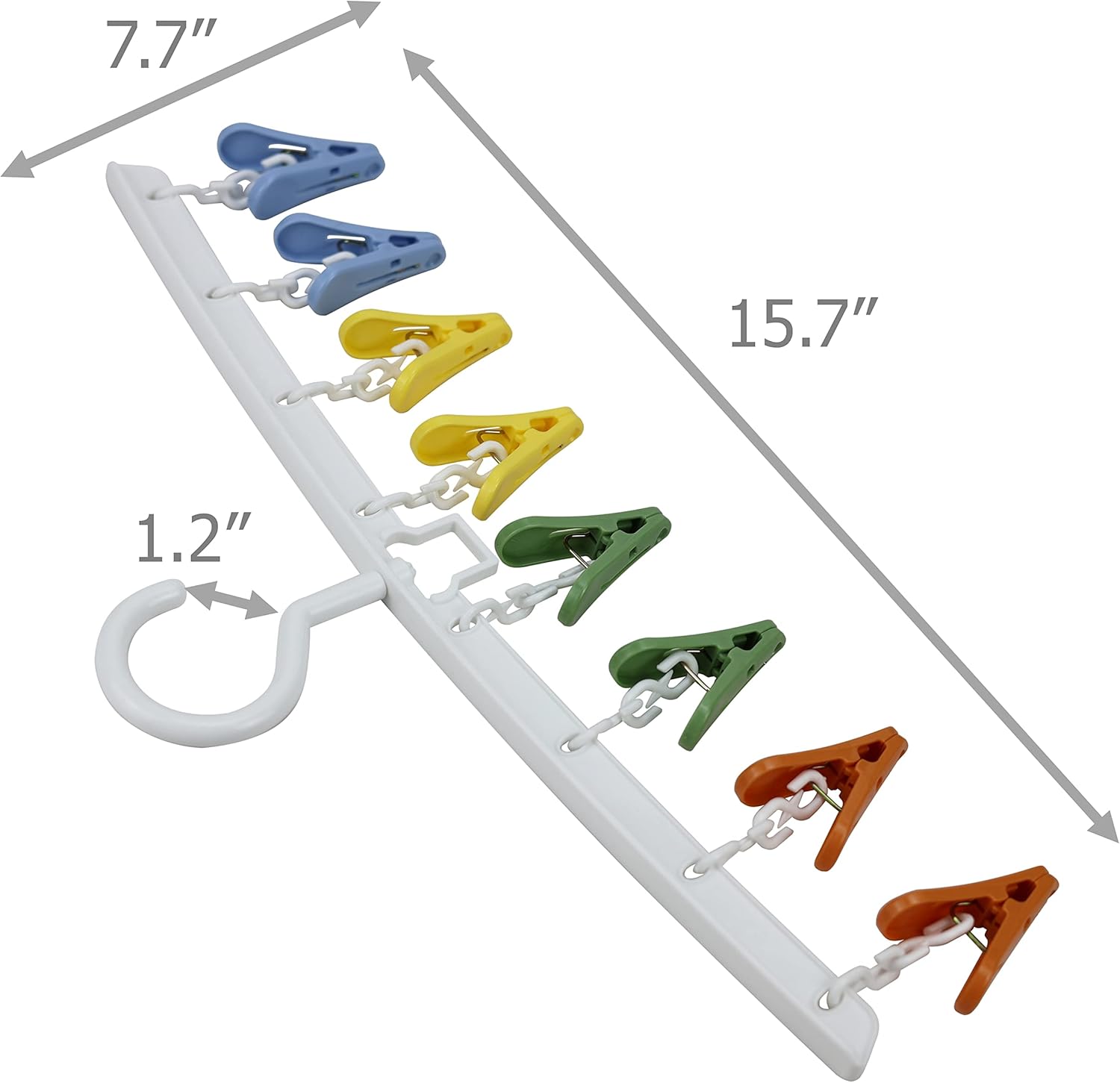 Hanr Drying Ra Clips for Drying Sos, Bras, Towel, Underwear,