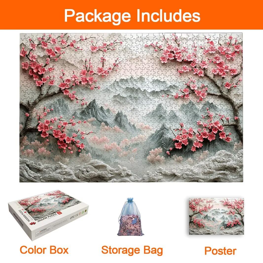 Puzzle Giappone, Puzzle 2000 Pezzi Adulti per Decor, Regalo Donna -8704