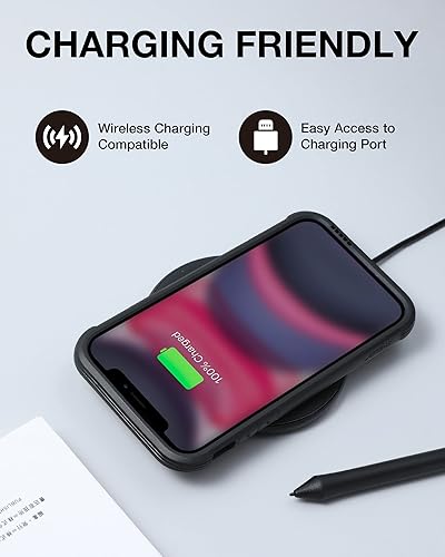 Miniatura 6 de Raptic Shield - Funda protectora transparente a prueba de golpes, probada contra caídas de 10 pies, marco de aluminio duradero, tecnología