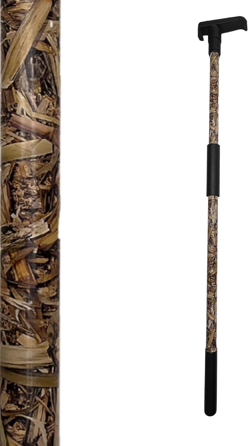 Telescoping Cargo Tool/Multi-Use Cargo Retriever/Extendable Reaching Aid/Reacher/Grabber - Marsh Grass Camo