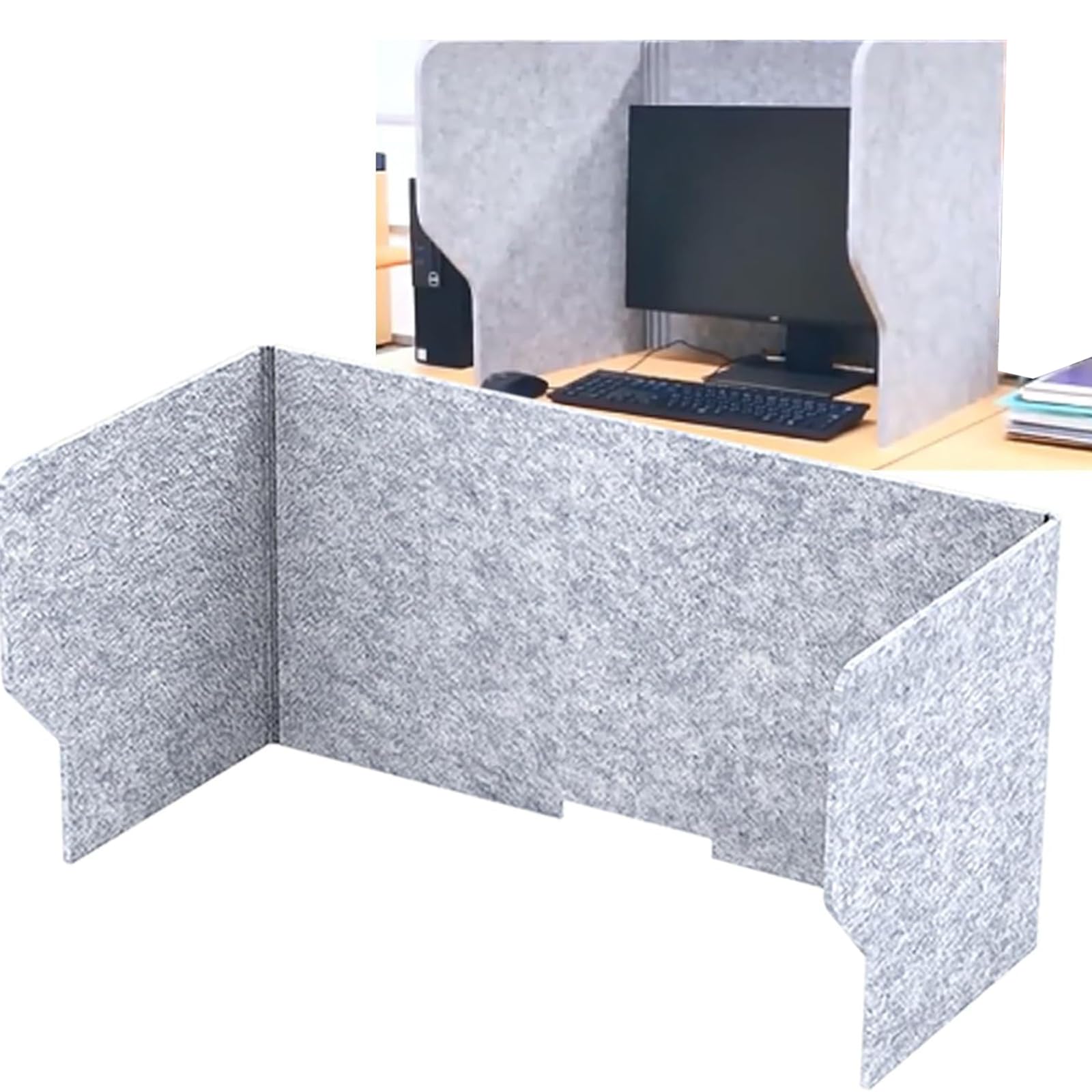 Cloison de séparation de bureau pour open space et télétravail panneau de 9 mm