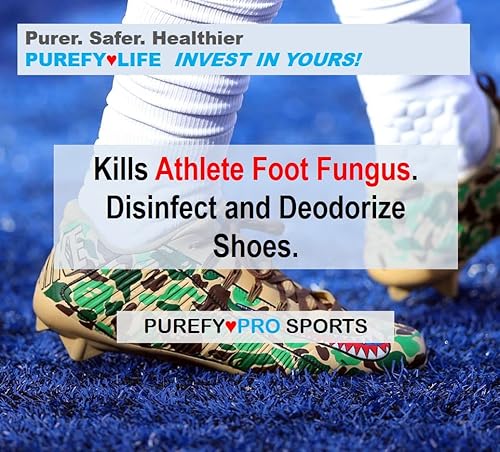 Miniatura 6 de Pro Sports Equipment - Aerosol desinfectante (3.4 onzas, 2 unidades) TSA tamaño de viaje. Mata el 99.9999% de MRSA, VIH, hongos, virus y hongos del