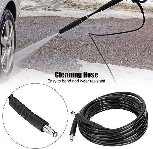 Miniatura 4 de Manguera de agua de alta presión de 2610 PSI, manguera de riego de jardín, tubo de agua fría, apto para Karcher K2 K3 K4 K5 K Series (32.8 ft)