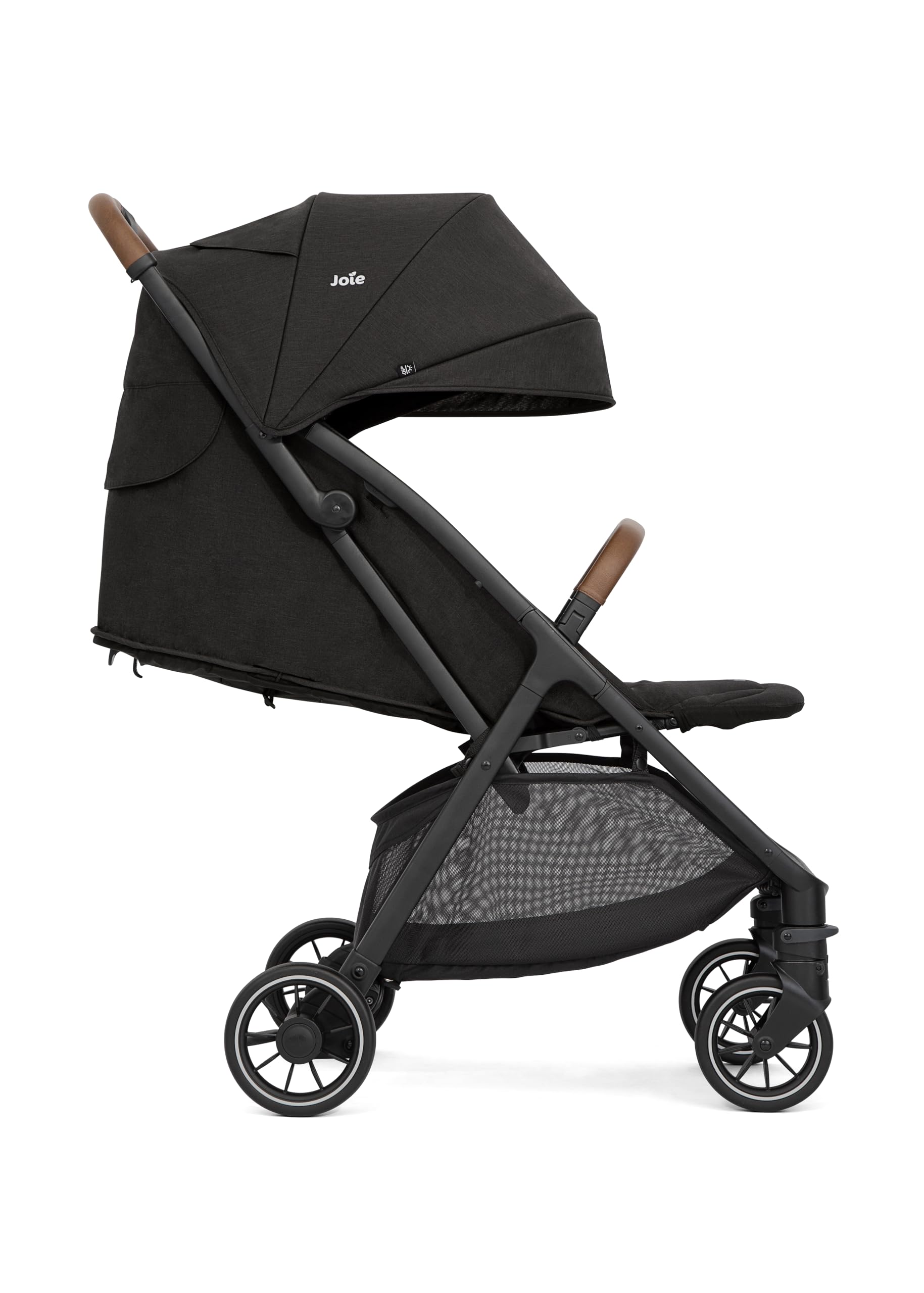 Joie pact™ pro passeggino – chiusura compatta ultraleggera, compatibile con sistema da viaggio, borsa inclusa – dalla nascita ai 4 anni (0–22 kg), shale