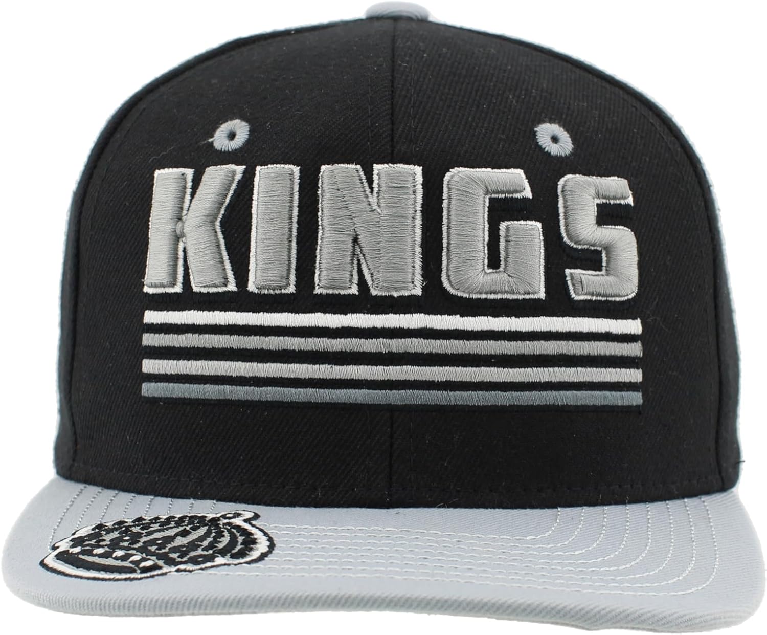 ZHATS NHL Unisex Kids NHL Officially Licensed Youth Adjustable Snapback Hat Flat Bill Z11 Pitch - Image 2