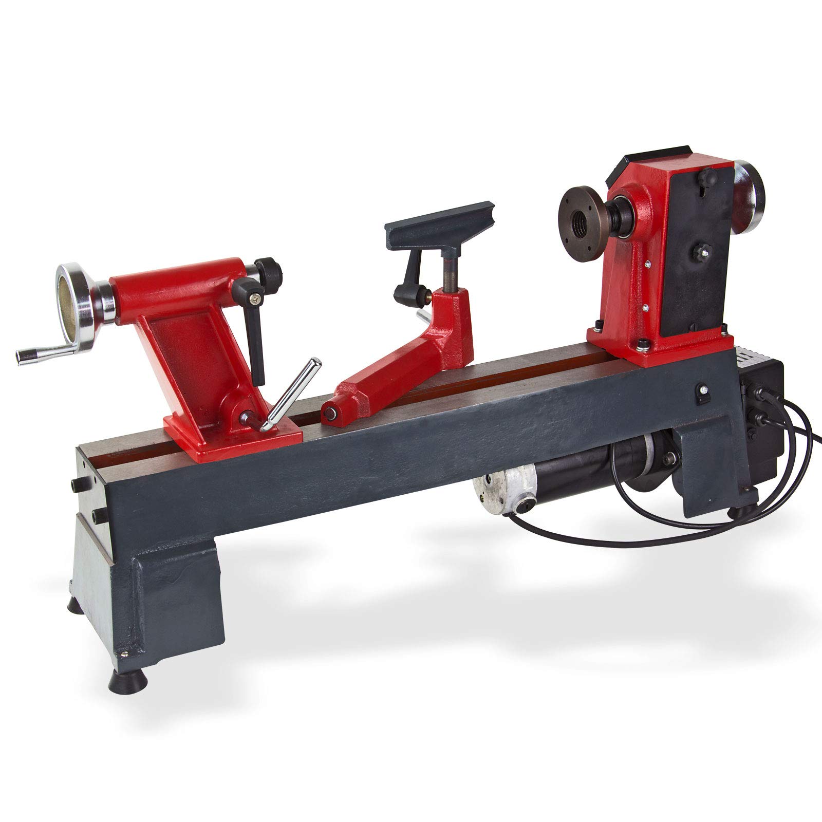 DEMA Drechselmaschine DDM305V – 450 mm Holz Drehbank, Drechselbank für Hobby, Drehmaschine für Holz, Präzise und robust für Holzarbeiten
