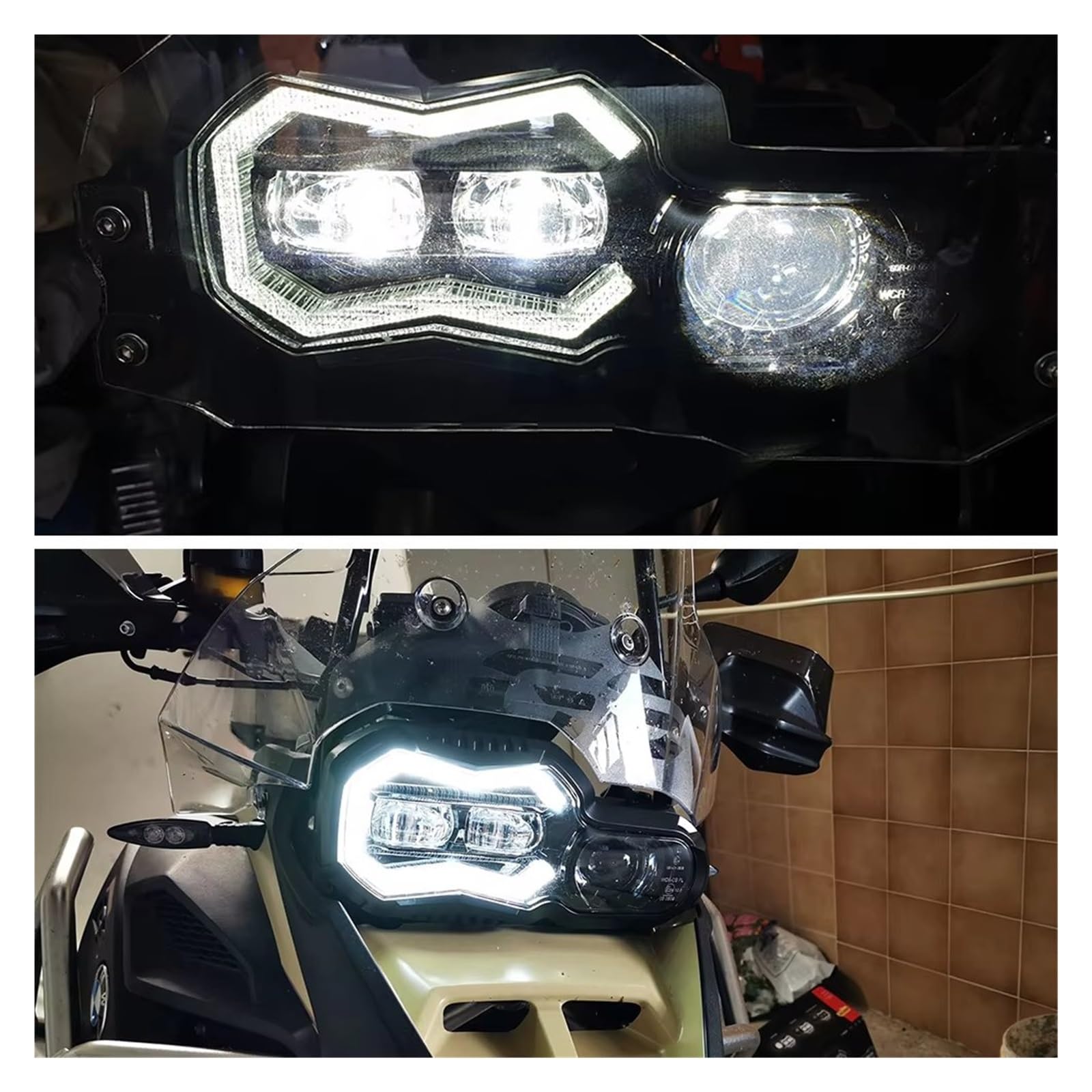 Amazon.co.jp: LED ヘッドライト に適合する F650 700 800 GS F800GS