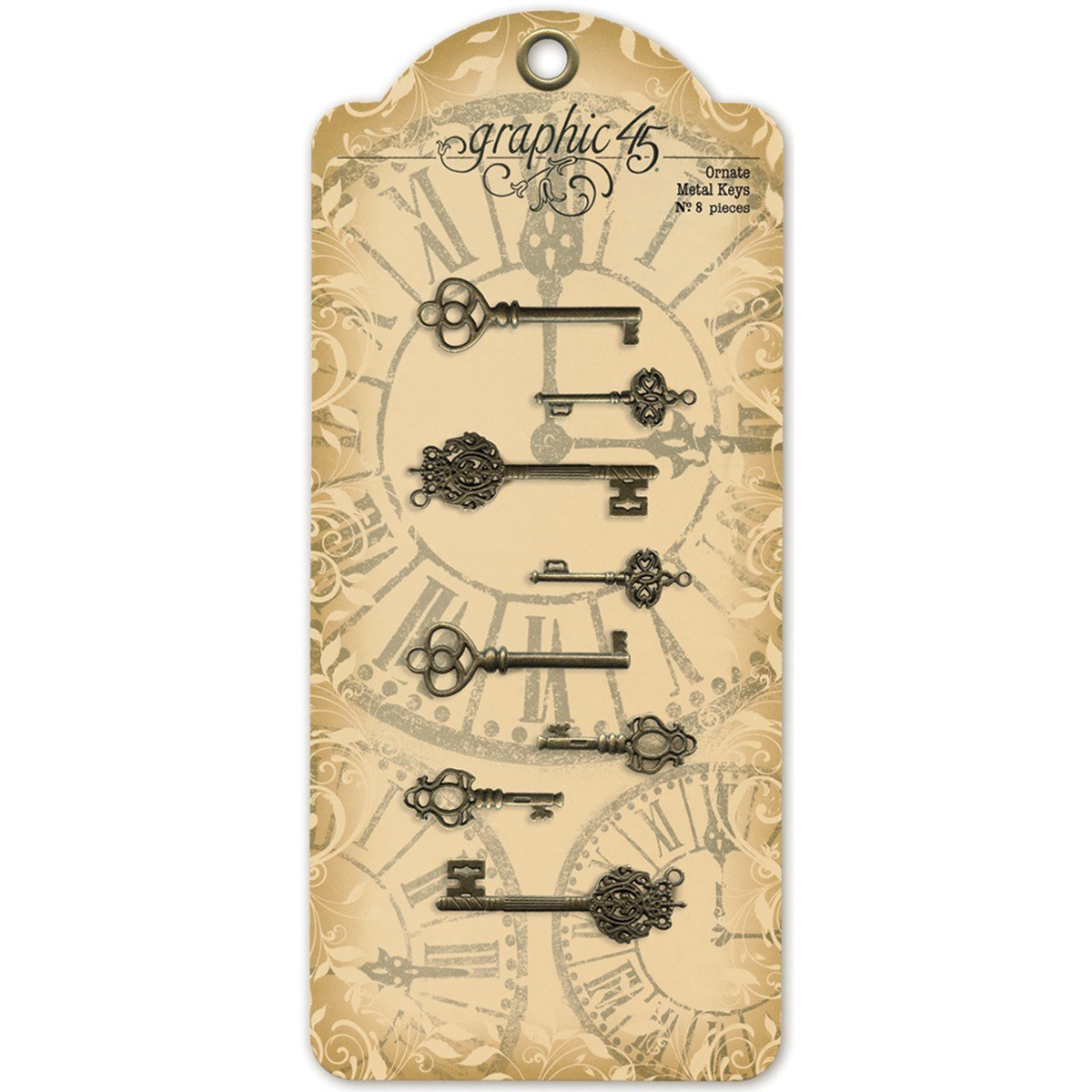 Graphic 45 Ornate Metal Key