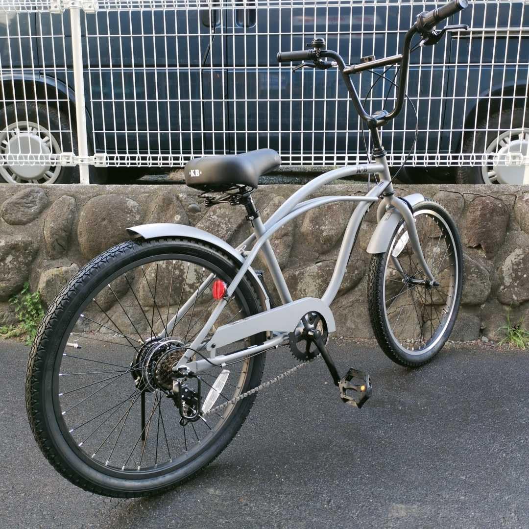 Amazon | 自転車 通販 KB 24KB-6D マットグレー 6段変速 24