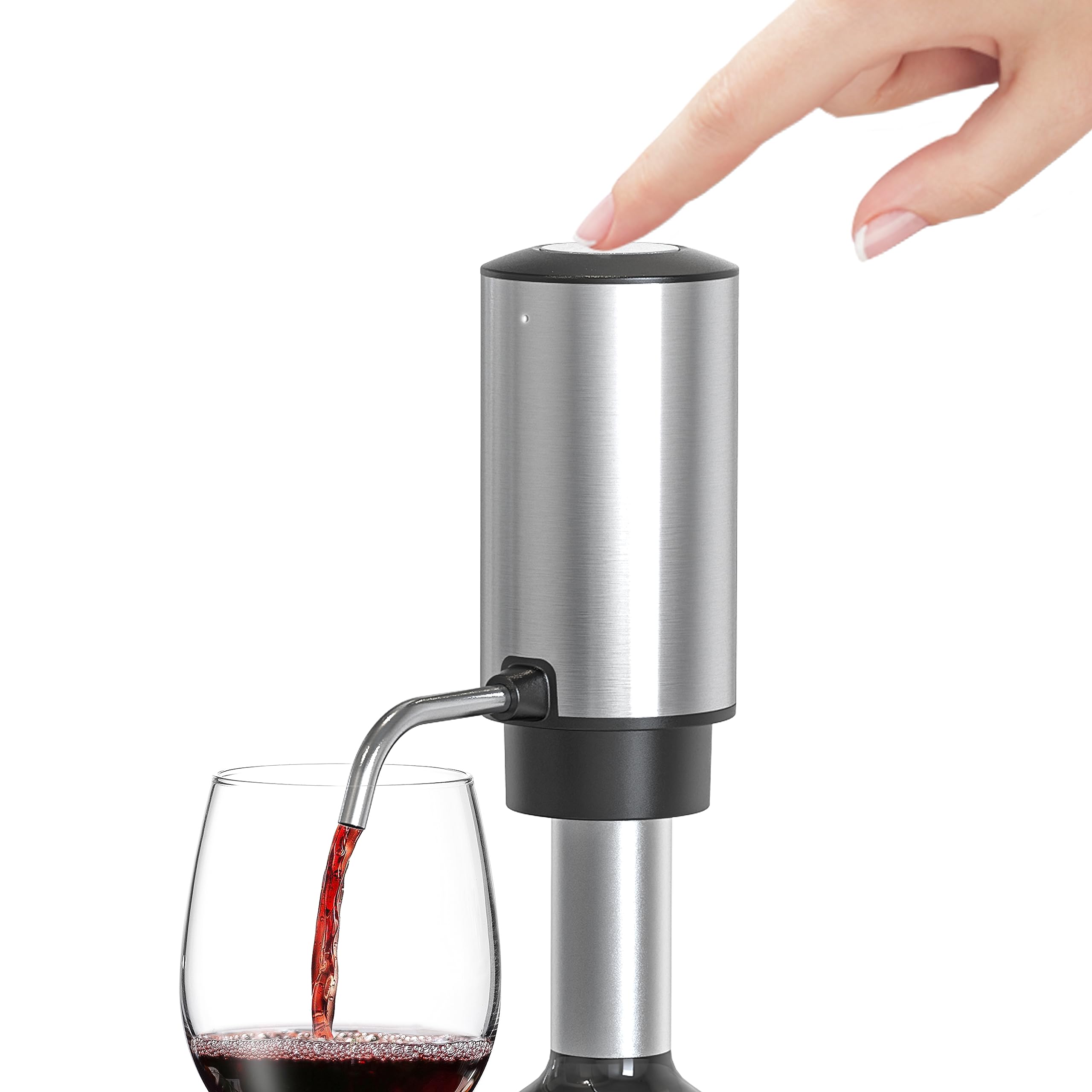 Aireador de vino eléctrico para entusiastas del vino, dispensador automático USB