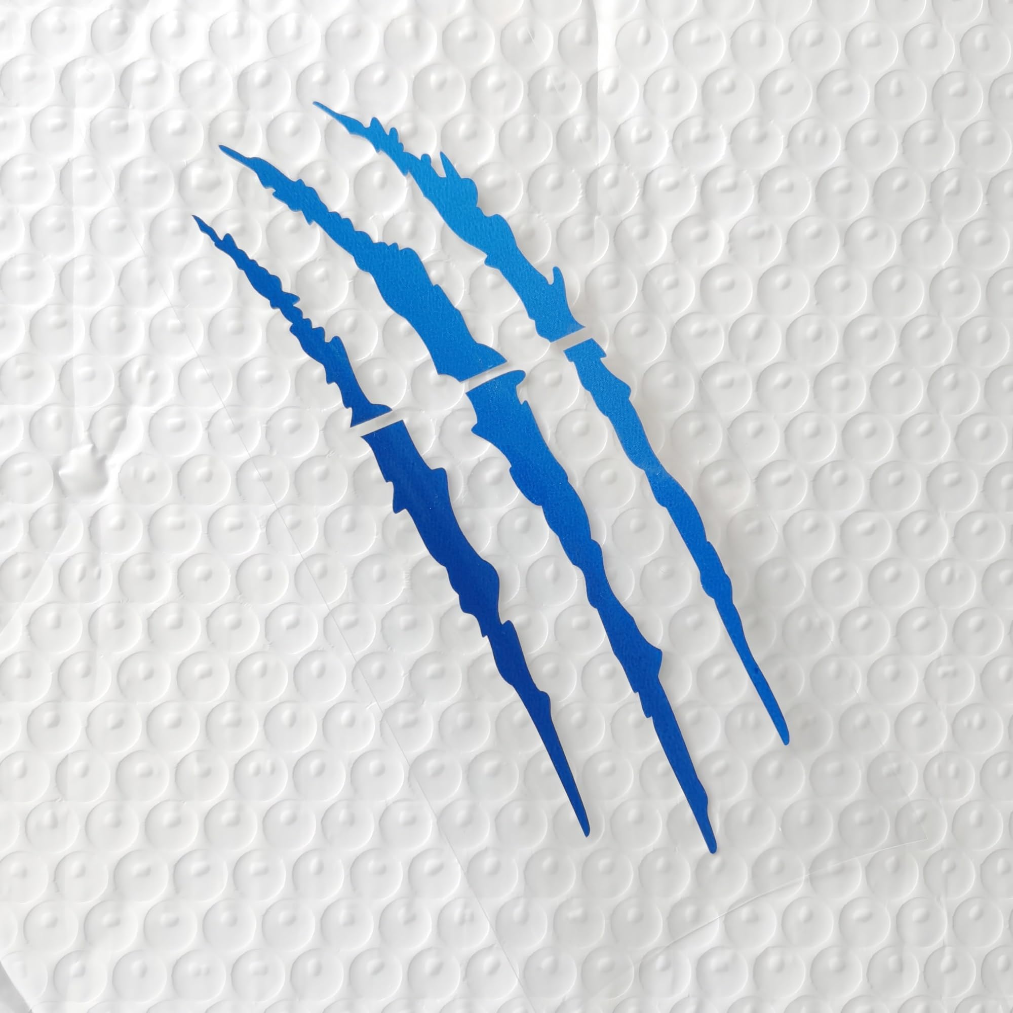 HAfgDJ Motorcycle Helmet Stickers Paw Print Waterproof Reflective Decal