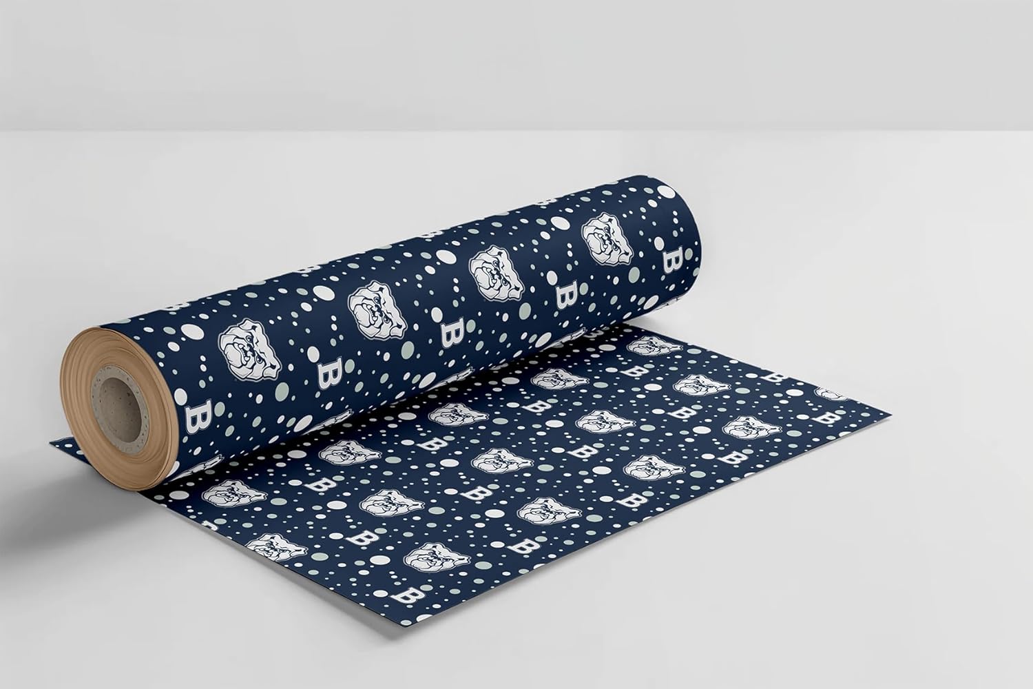 ONDEMAND FAN NCAA Wrapping Paper with Sideline Snowfall design (Butler Bulldogs,Wrapping Paper 30" x40')