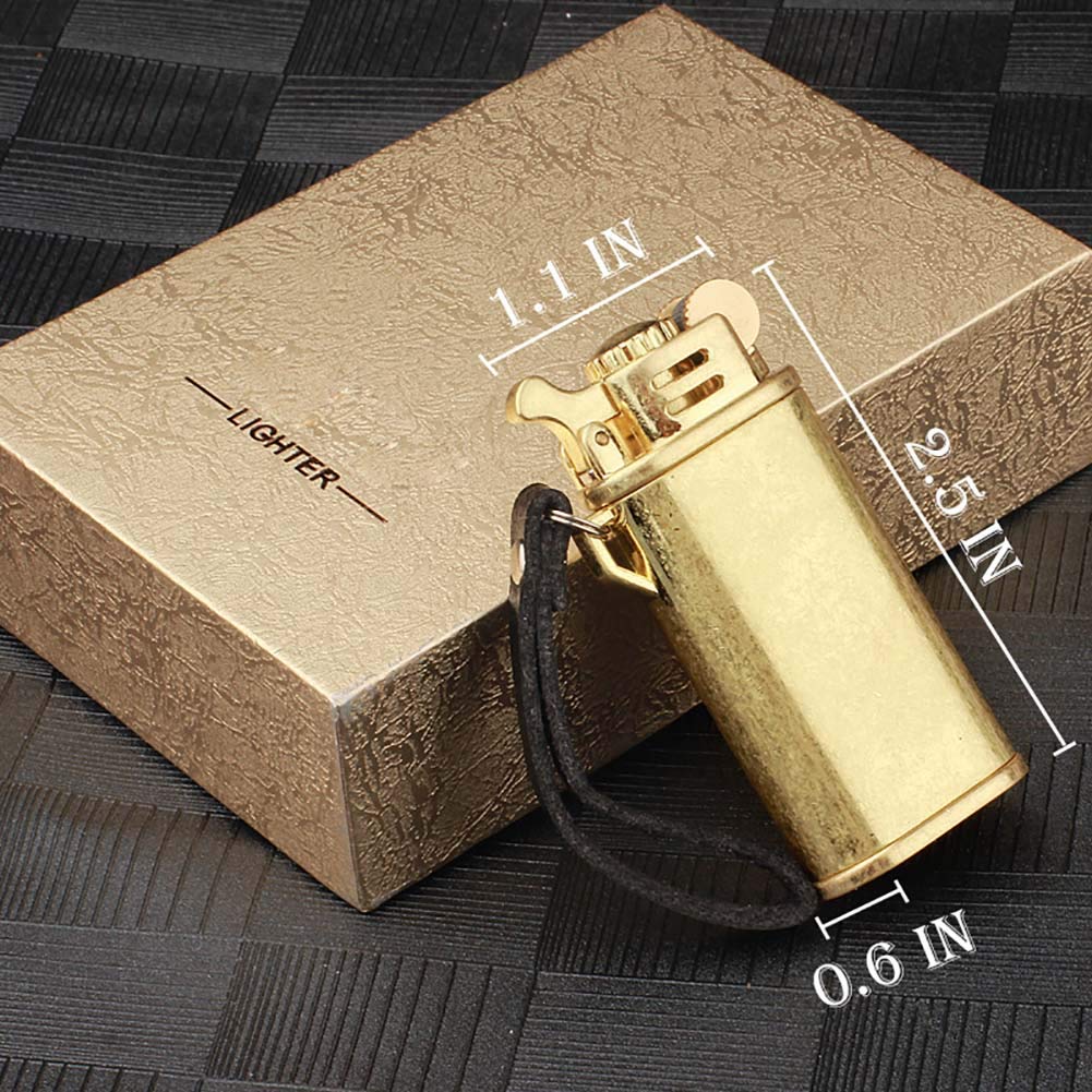 Amazon.com: Vintage Antique Lighter,Cute Cool Lighters for Smoking,Reusable  Keychain Trench Cigarette Lighter,Novelty Metal Flip Table Lighter for  Collection Decorative Gift Present : Health & Household