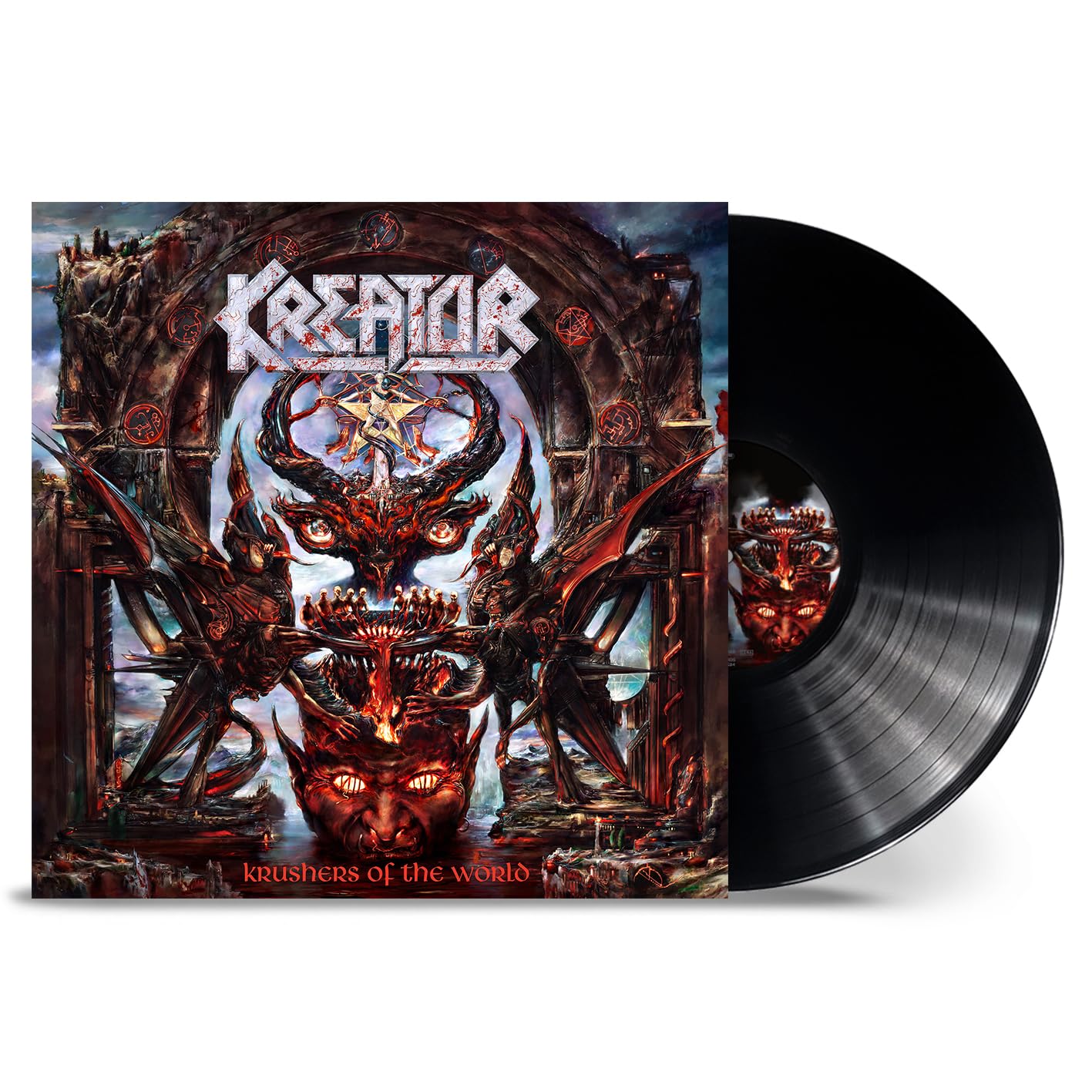 Kreator 'Krushers Of The World' LP Black Vinyl NEW SEALED