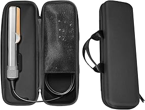 Bocguy Tragbare Tasche Kompatibel mit Dyson Airstraight HT01 Haarglätter, Hartschale Dyson Airstrait Reisetasche Stoßfest und Kratzfest, Dyson Airstraight Tasche für Glätteisen
