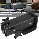 Swiveling Multi-Mount Vise for Knife Making Work Bench Vise Tilts Rotates 360 Degree Swivel Knife Makers Vise