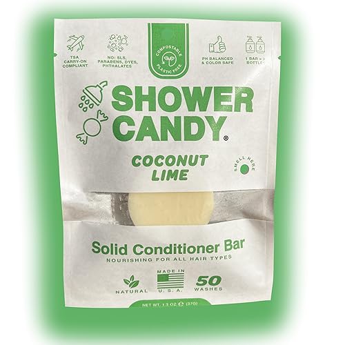 Miniatura 9 de Shower Candy Barra de acondicionador natural para cabello normal  Fragancia pomelo de bergamota