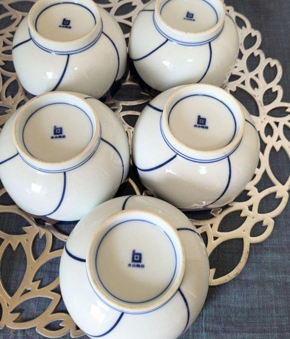 波佐見焼 白山陶器 ねじり梅 茶器セット cya_t8.jpg