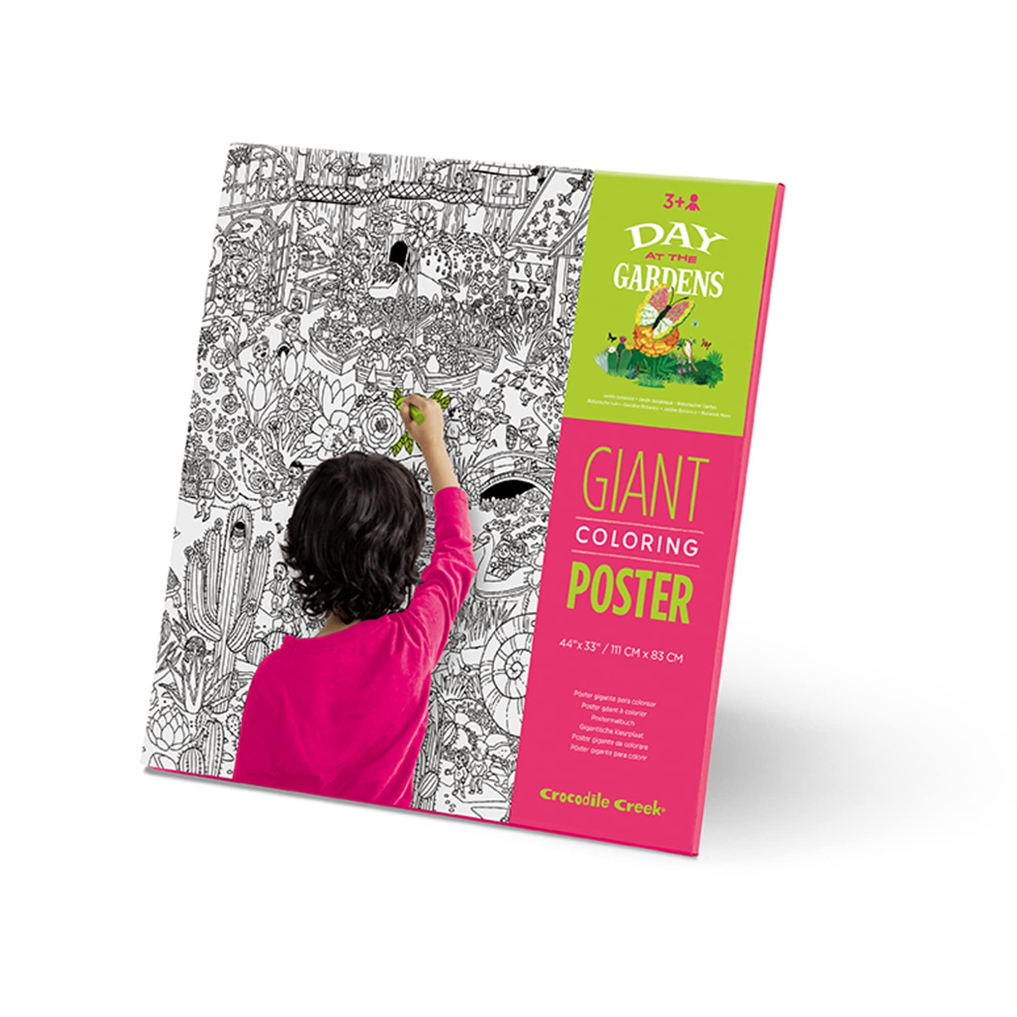 Snapklik.com : Crocodile Creek Giant Coloring Poster For Kids Ages 4-8 ...