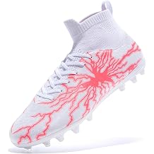 Kids Soccer Cleats Boys Girls Turf Training Football Cleats