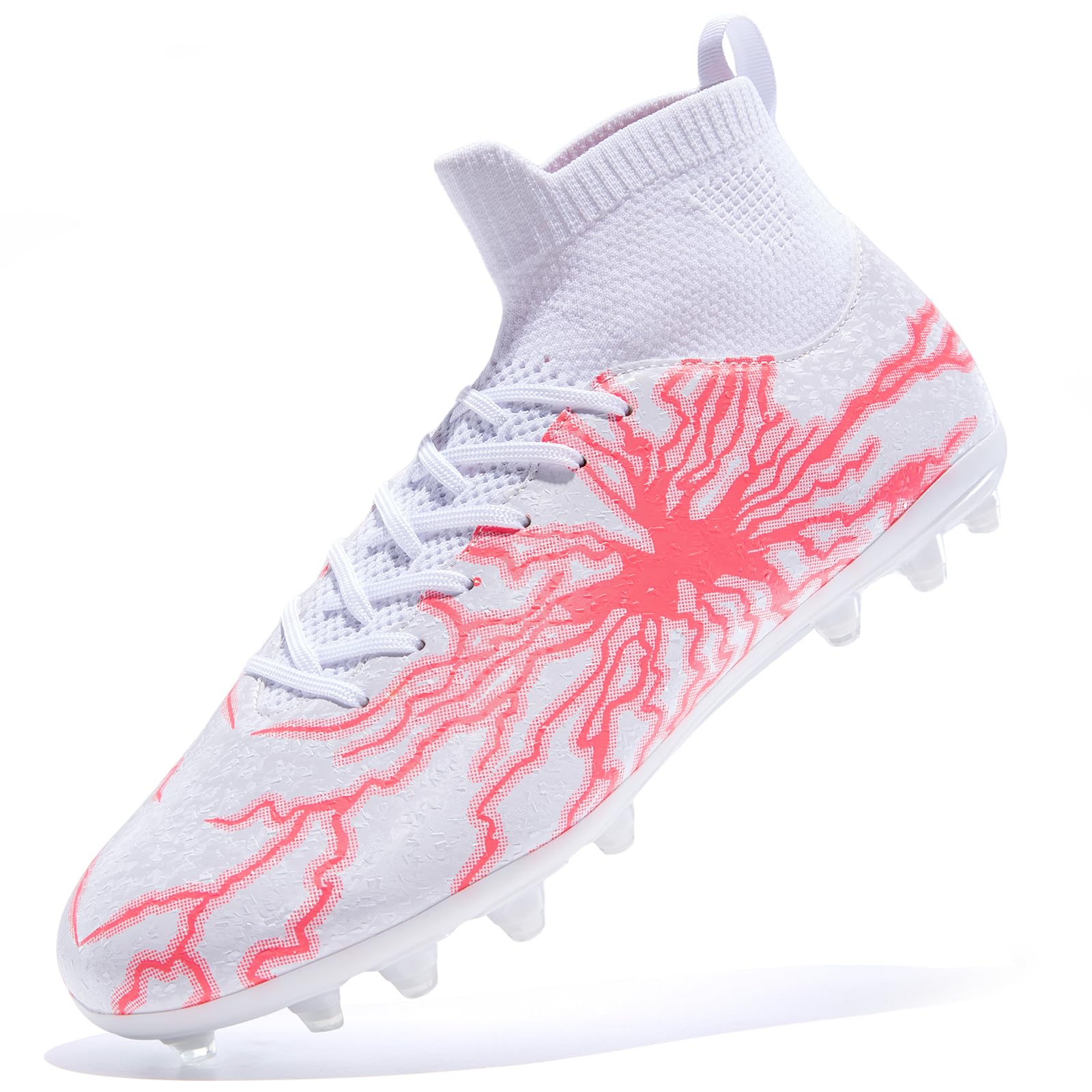 Kids Soccer Cleats Boys Girls Turf Training Football Cleats