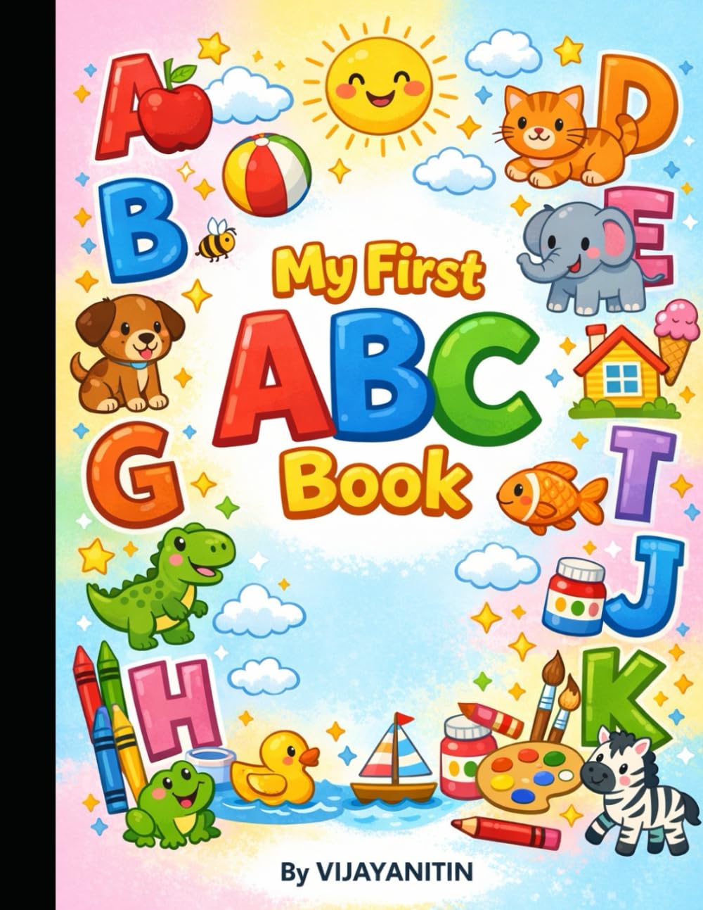My First ABC Alphabet Tracing & Coloring Workbook: A To Z Letter Practice Worksheet for Preschool and Kindergarten Kids