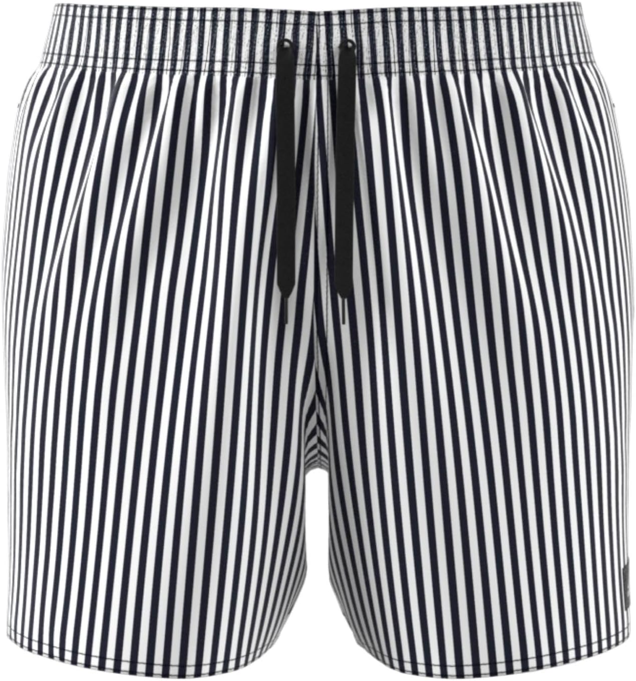Adidas Mens Stripey Classics Short Length Swim Shorts