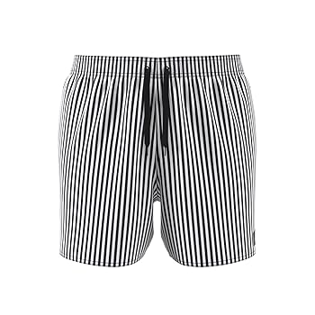 adidas Men's Standard Stripey Classics Length Swim Shorts