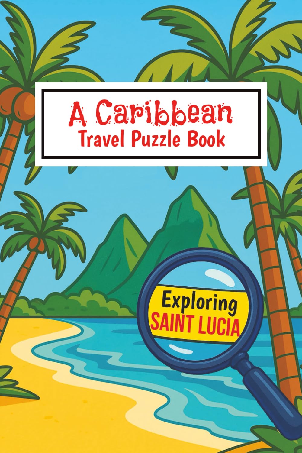 A Caribbean Travel Puzzle Book: Exploring Saint Lucia
