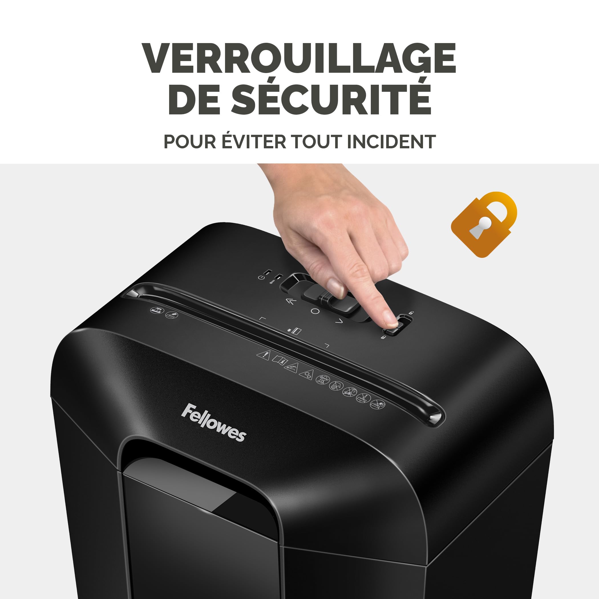 Fellowes Destructeur de Document LX50, destructeur de Papier avec agrafes, Trombones & Huile pour Destructeur De Papier Coupe Croisée Et Micro Coupe, 355ml