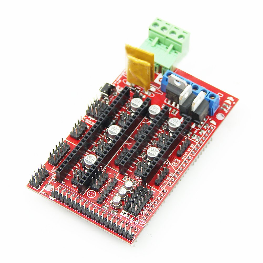 Hailege RAMPS 1.4 Pannello di controllo Scheda di controllo della stampante 3D Ramps1.4 Scheda di controllo Reprap Parti della stampante 3D per Raprep