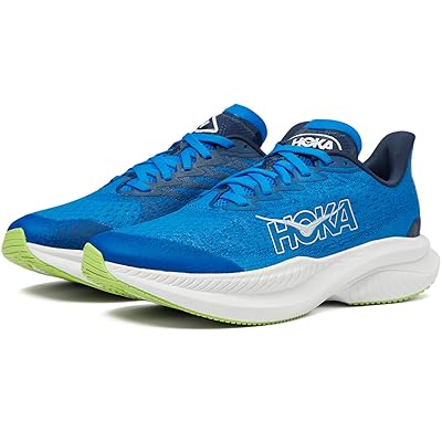 Hoka Kids Mach 6 (Big Kid) Kids Shoes Electric Cobalt/Varsity Navy