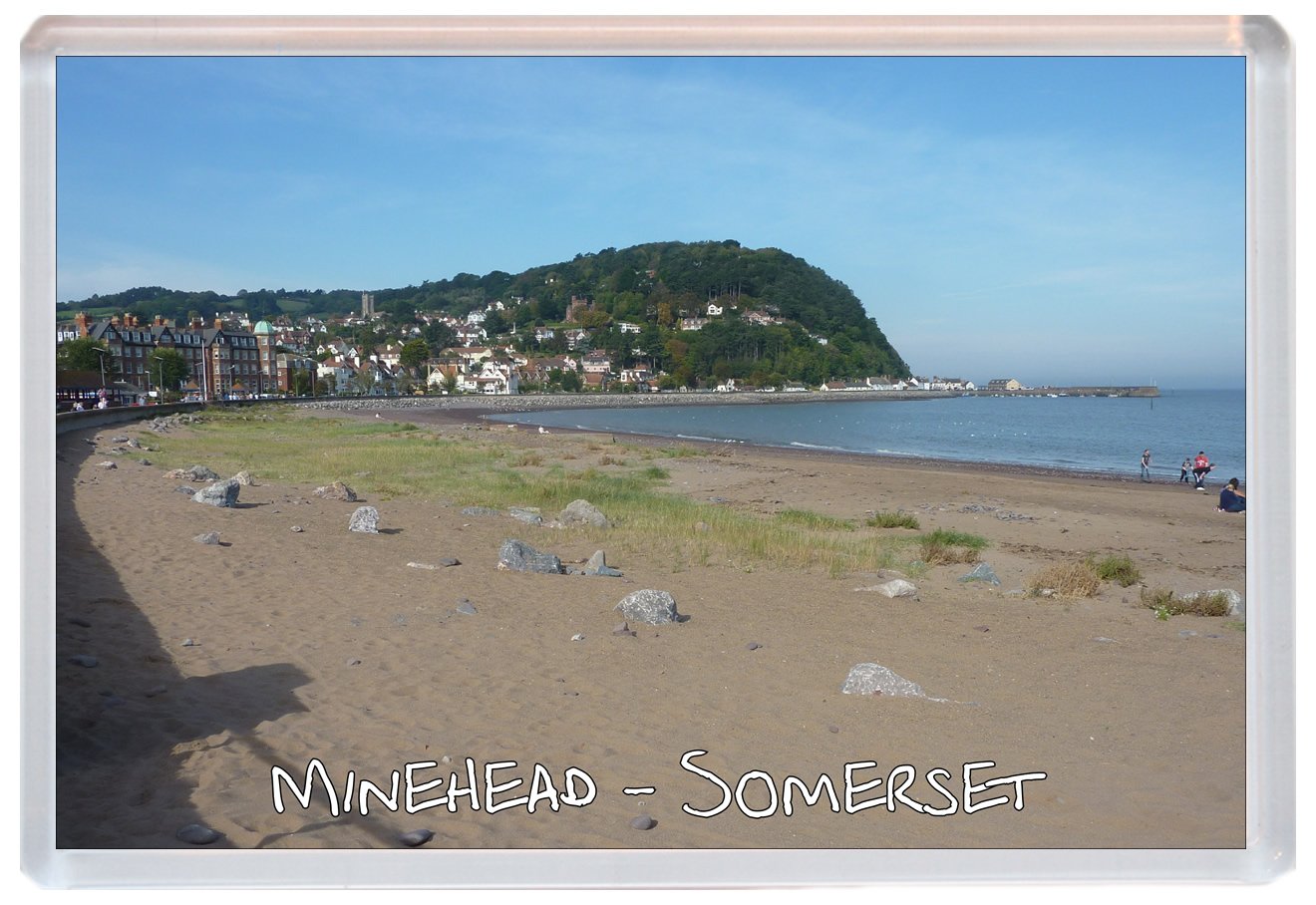 Baked Bean Store Minehead - Somerset - Jumbo Fridge Magnet Id185