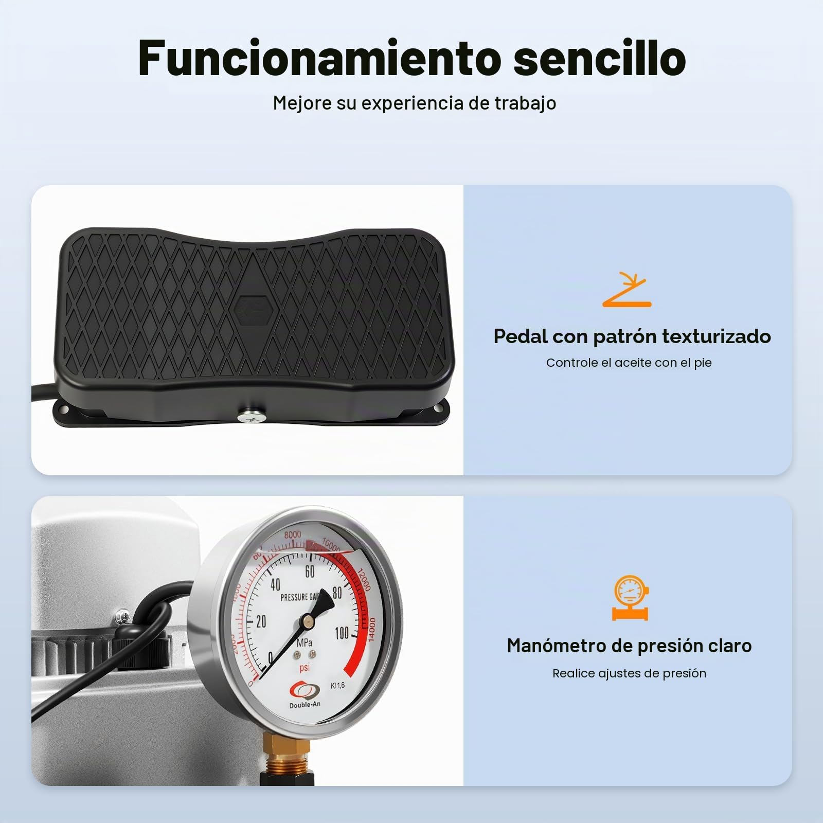 Bomba hidráulica eléctrica con depósito de combustible de 7 L, 750 W 220 V, unidad hidráulica electrohidráulica, bomba electrohidráulica, válvula magnética de 2 – 70 Mpa, bomba de fuerza hidráulica