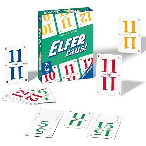 Ravensburger Kartenspiel Elfer Raus - Spiele-Klassiker ab 7 Jahre