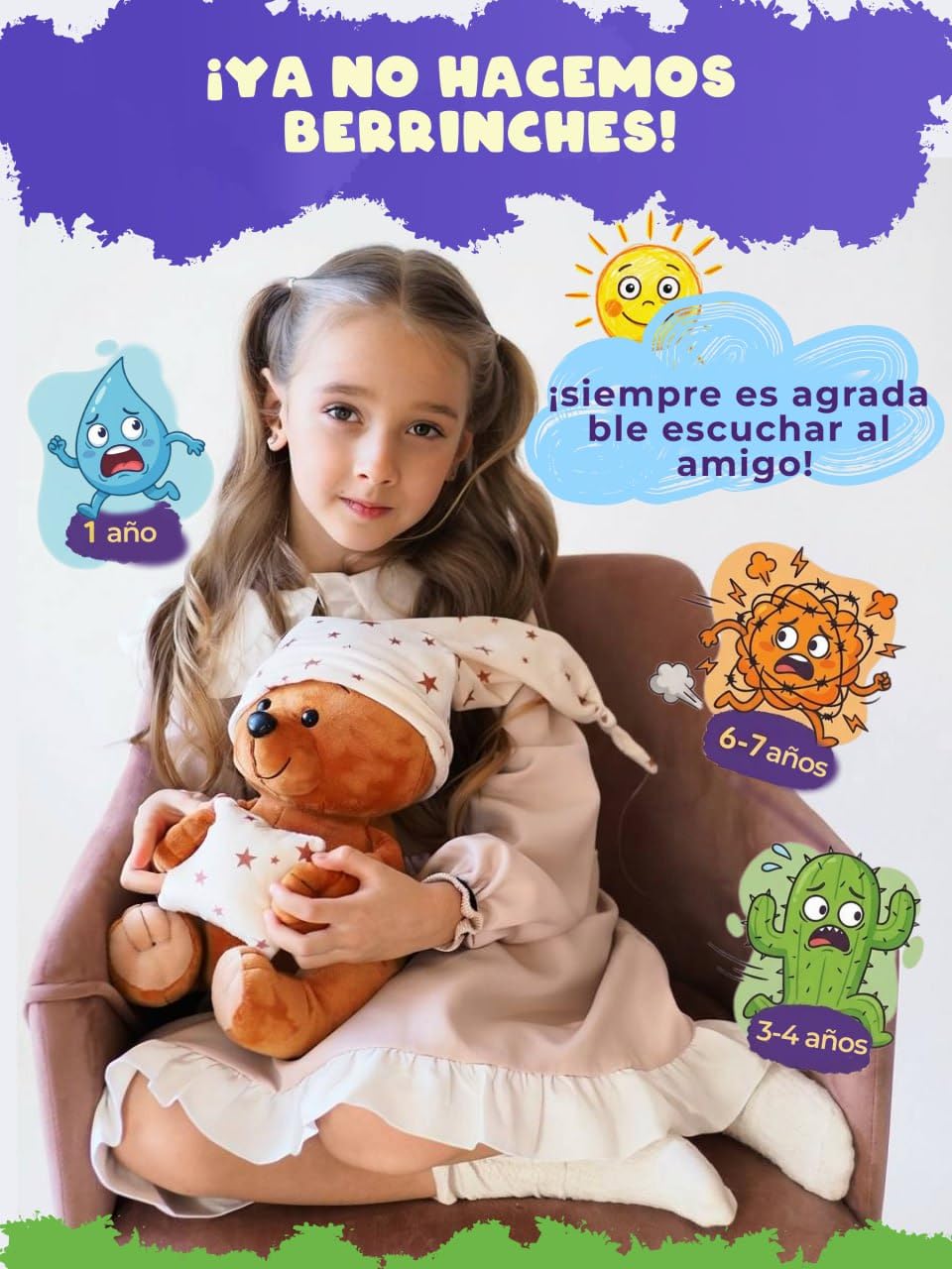 LeCoon Oso de Peluche – 500+ Historias, Canciones Infantiles y Nanas
