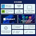 Dell G Series, Intel Core i5-13450HX, 13th Gen, NVIDIA RTX 3050-6GB, 16GB, 1TB SSD, FHD, 15.6"/39.62cm, Win 11, MSO'24, Dark Shadow Grey, 2.65Kg, [G15-5530], Orange Backlit Keyboard, Gaming Laptop gallery image