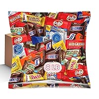 Vista 3 de Paquete de variedad de chocolates surtidos - Surtido de chocolates de fiesta envueltos individualmente (2 LB)