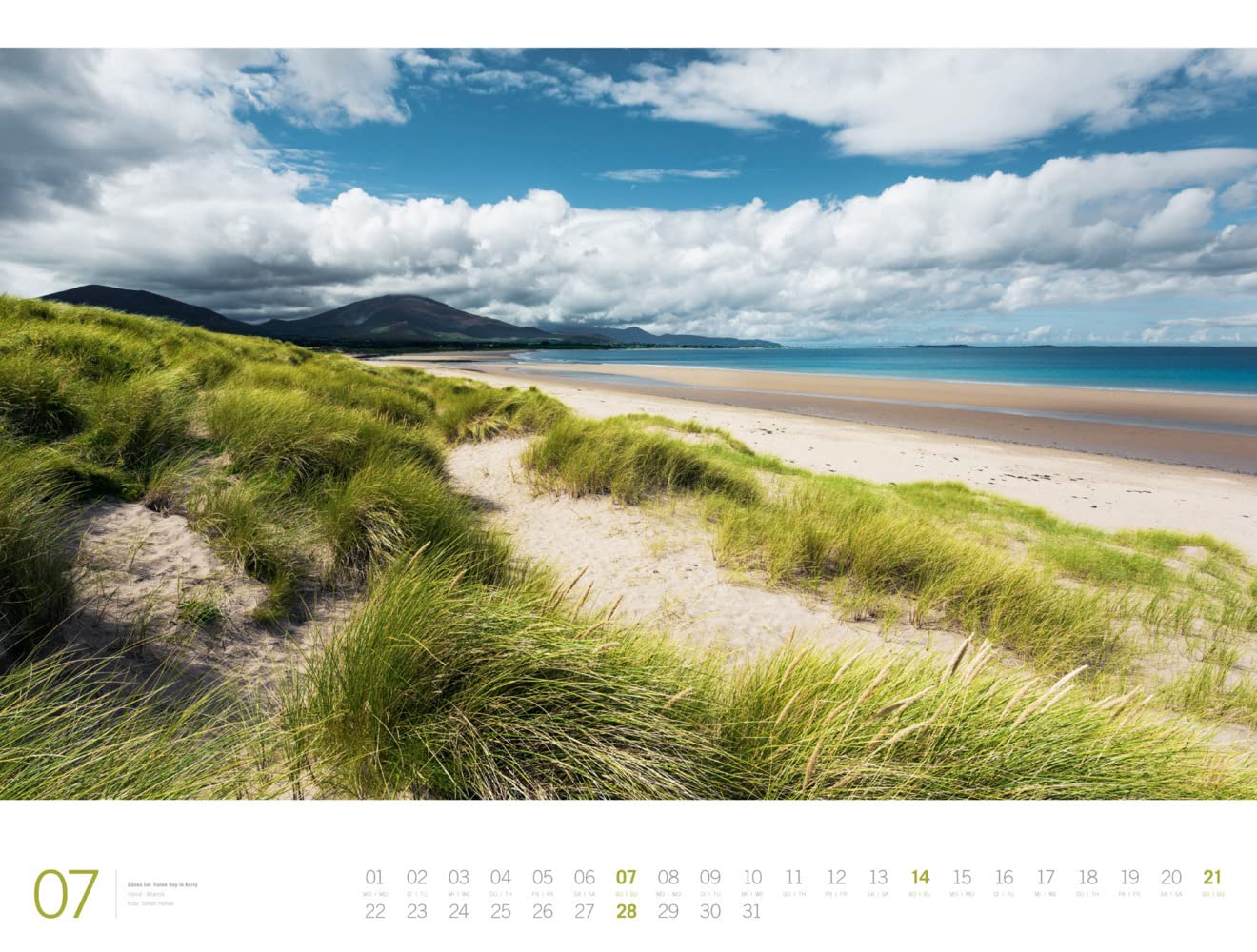 Meer - Ackermann Gallery Kalender 2024, Wandkalender im Querformat (66x50 cm) - Großformat-Kalender / Hochwertiger Panorama-Kalender Küste und Strand