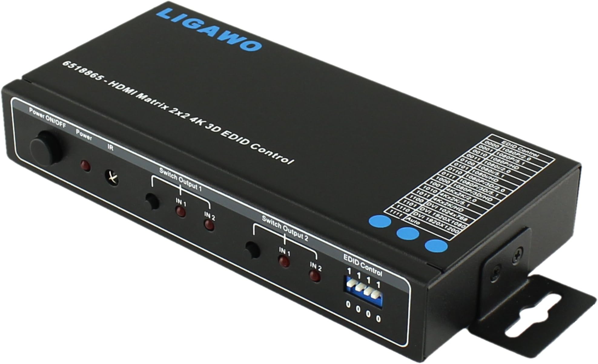 Ligawo PRO HDMI Matrix 2x2 4K*2K UHD Ultra HD + EDID control