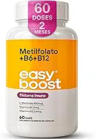 L-metilfolato De Cálcio B6 B12 Easy Boost Ácido Fólico 60caps