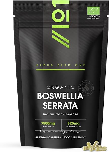 Boswellia Serrata Extract 3000mg (65% Boswellic Acid)