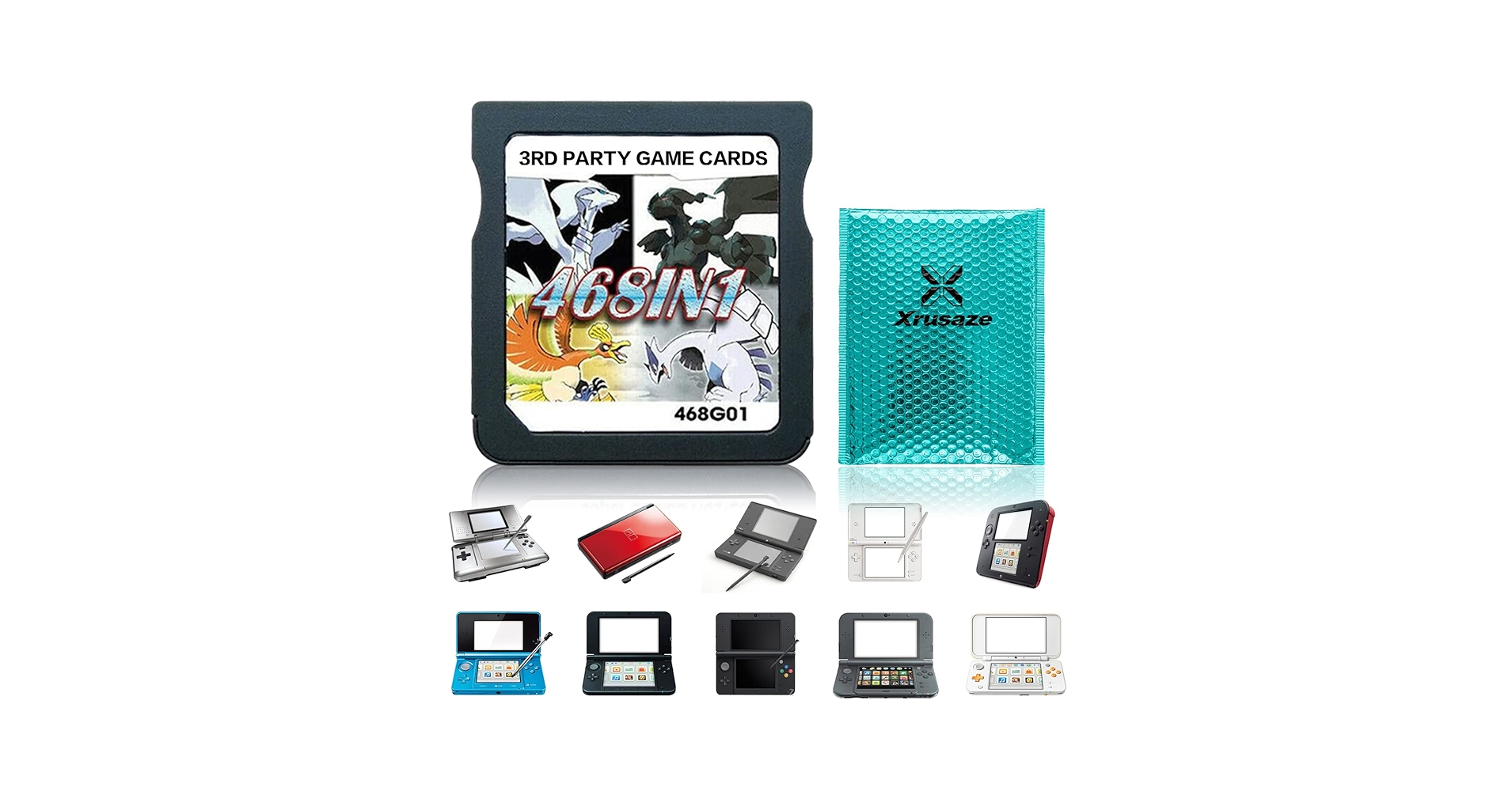 Amazon.co.jp: 468 in 1 ゲームカートリッジ レトロクラシックDS