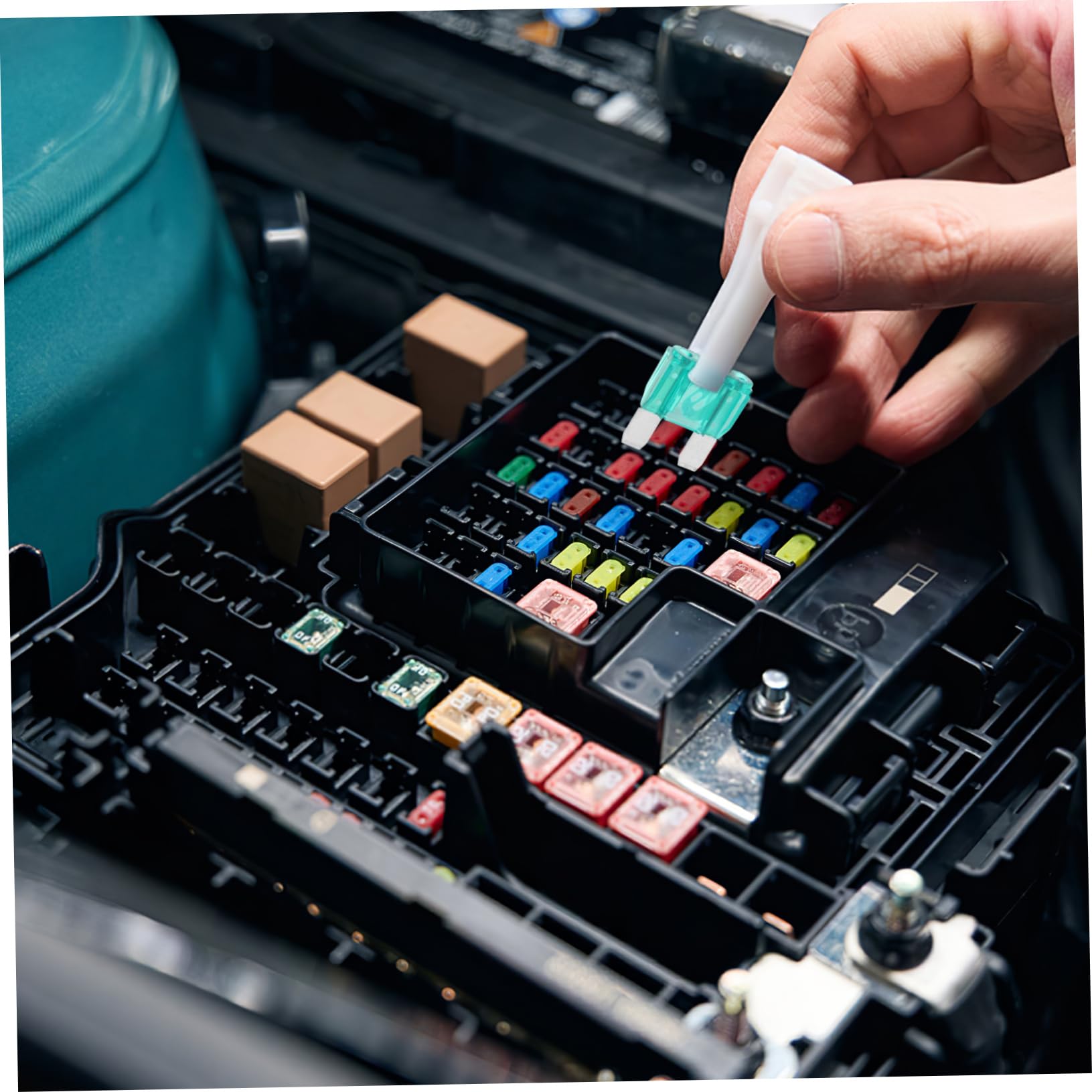 ULTECHNOVO 60pezzi Kit Fusibili Mini Per Auto Da Fusibili Auto Per Veicoli Assortimento Affidabile Per Circuiti Elettrici Completo Per Emergenze e Manutenzione Veicoli