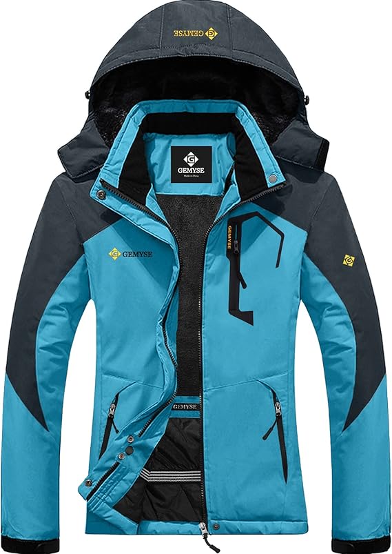 GEMYSE Women's Mountain Waterproof Jacket