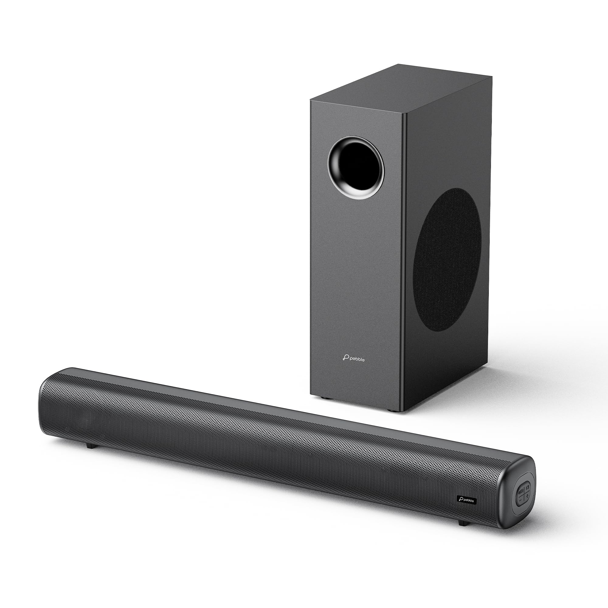 Pebble Magna 8 Deep bass Sound, 80W Dynamic Driver, 2.1 ch sub-woofer, Digital Audio Power Amplifier, Digital dispaly, Bass & Treble Equalizer, Remote Controller,Bluetooth V5.3, Multi Connectivity-image-36