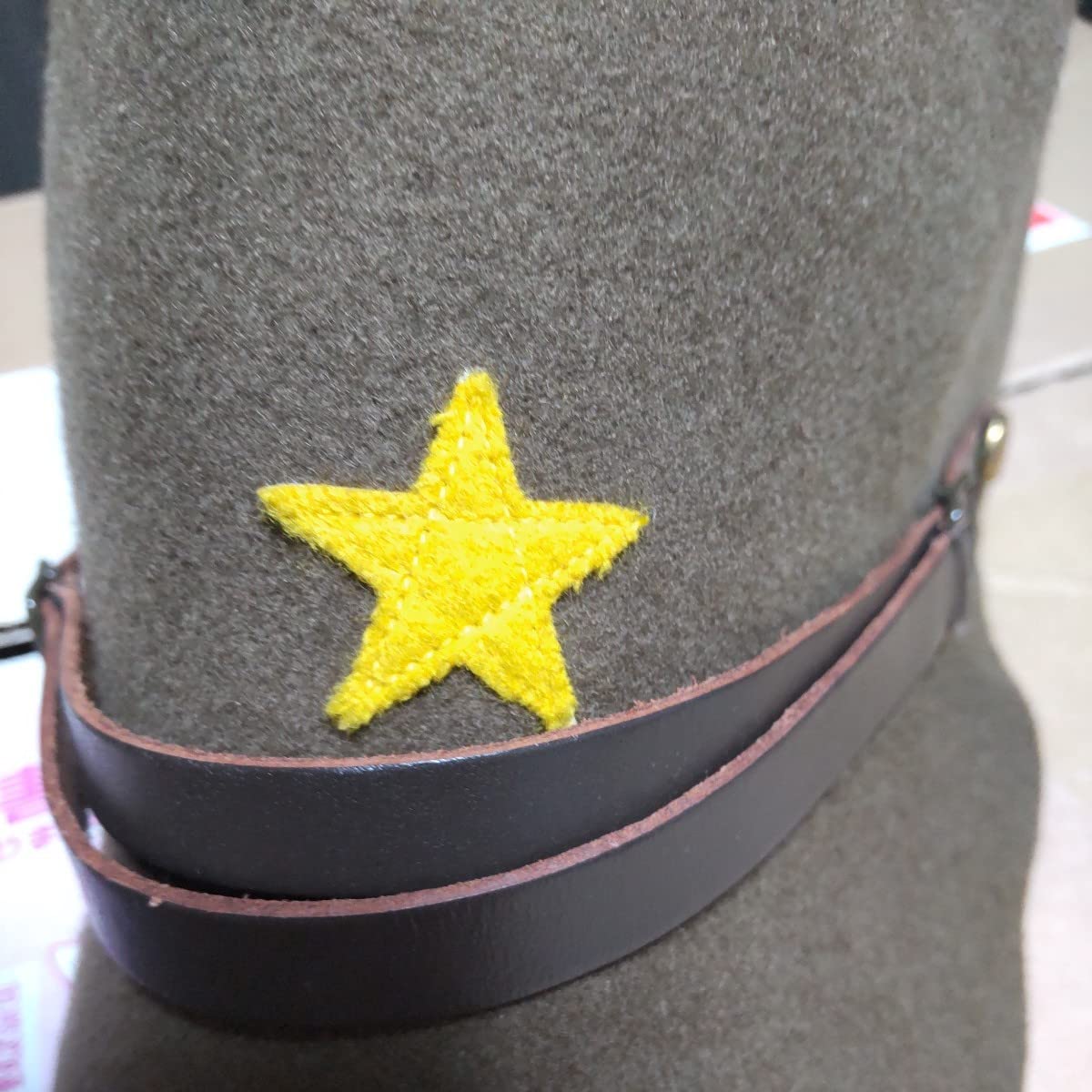 Amazon.co.jp: 日本軍 陸軍 兵下士官用略帽 椀帽 中田商店製レプリカ