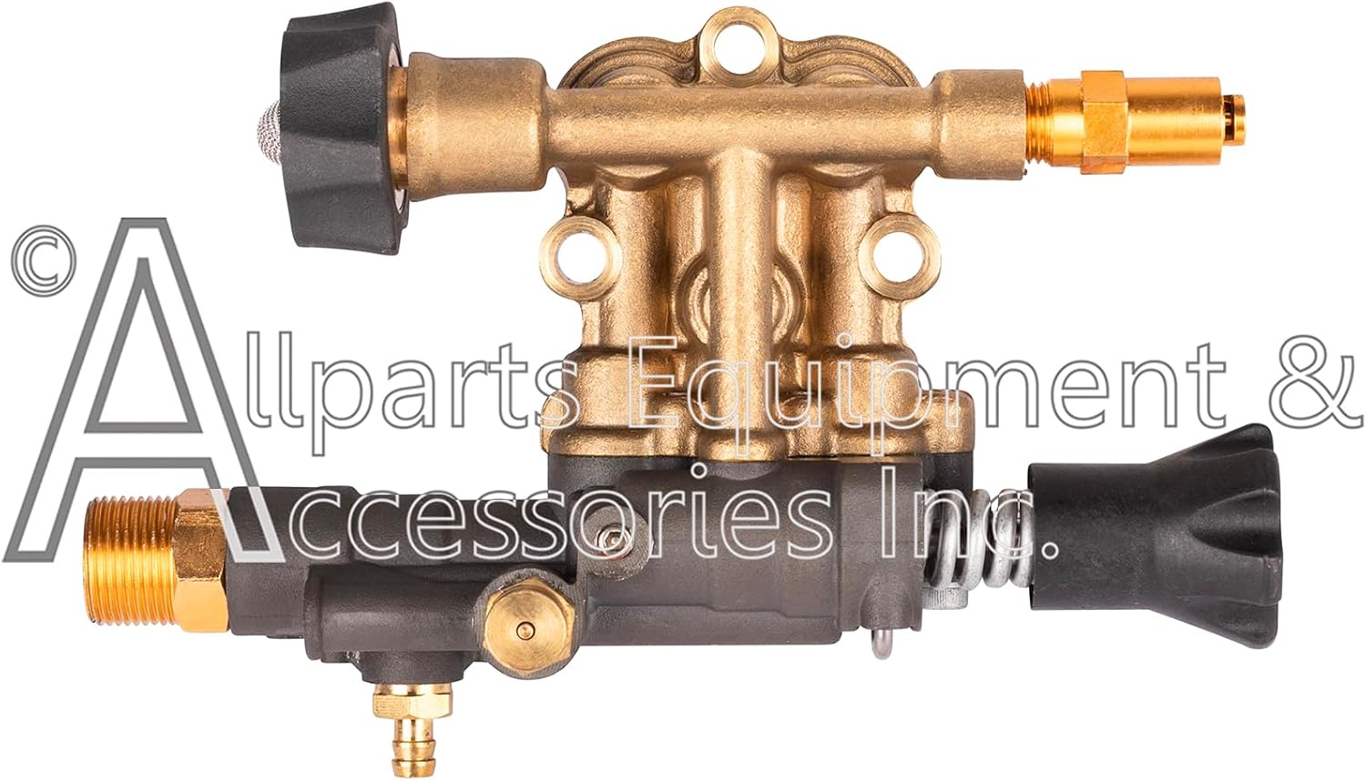 Allparts Equipment & Accessories 7114636 Simpson OEM Complete Replacement Pump Manifold Kit with Hardware for AAA Pressure Washer Pump Models 540002 and 540005